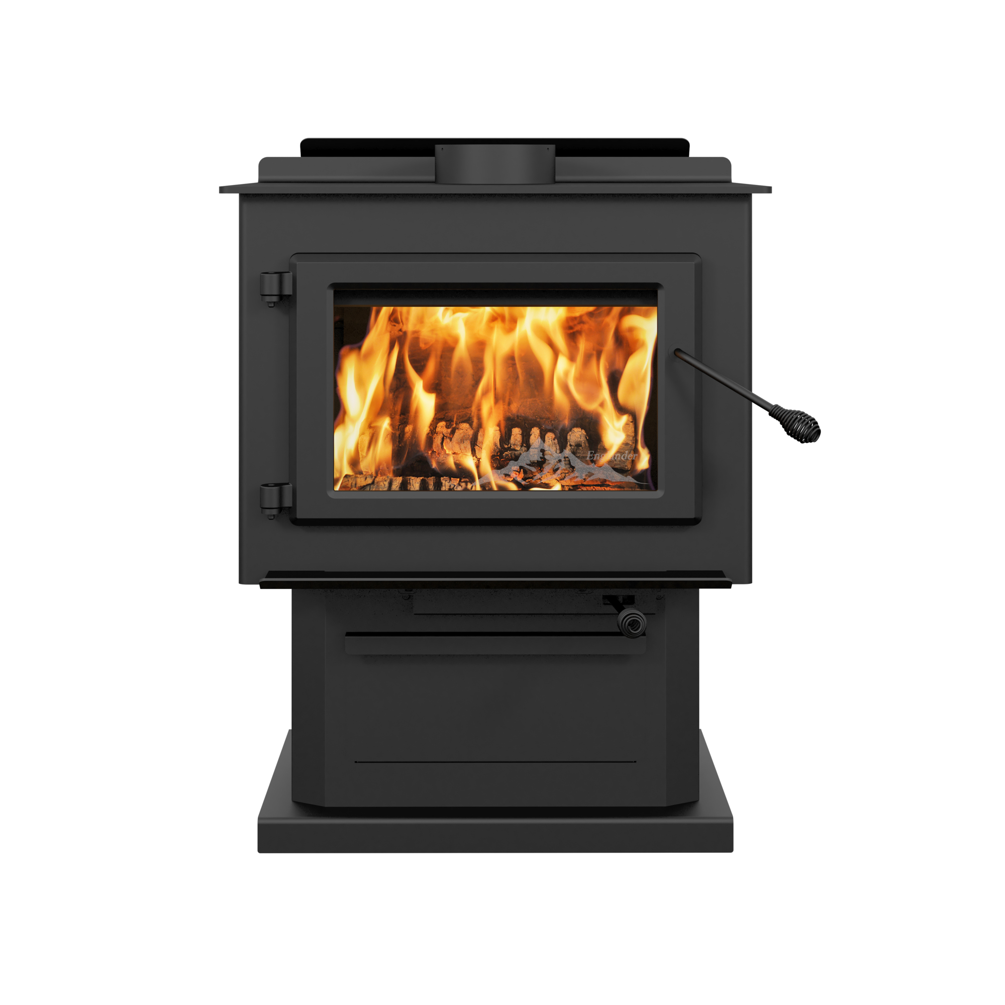Englander Blue Ridge 300P Wood Stove, Heat Output 75000 Btu/hour, Heating Capability 2100 ft², Model# ESW0008